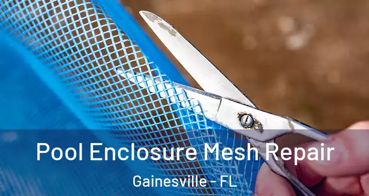  Pool Enclosure Mesh Repair Gainesville - FL